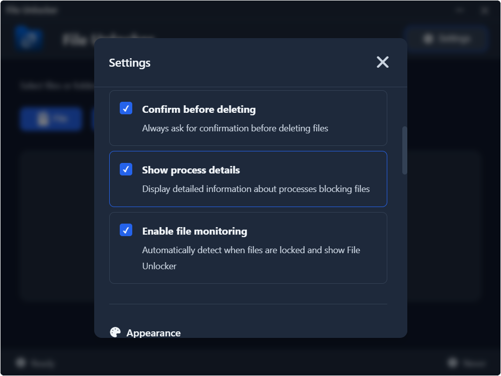 File Unlocker screenshot 3